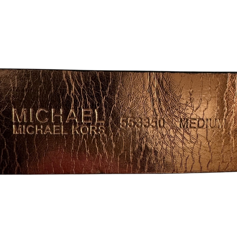 Michael Kors Vegan Leather Belt - Picture 5 of 6